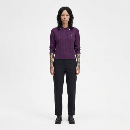 Fred Perry Textured Knitted Shirt