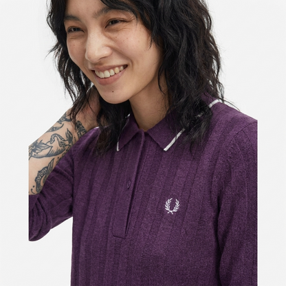 Fred Perry Textured Knitted Shirt