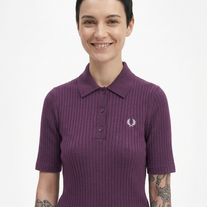 Fred Perry Wide Rib Polo Shirt