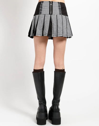 Tripp NYC The Bo Peep Garter Pleated Skirt