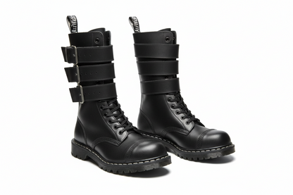 Bottes Gripfast Black 14 œillets à bout renforcé et bride