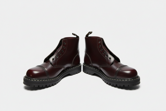 Gripfast Burgundy R/O Capp'd 6 Eye Steel Cap