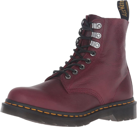 1460 PM Wine Naturesse Leather Lace Up Boot