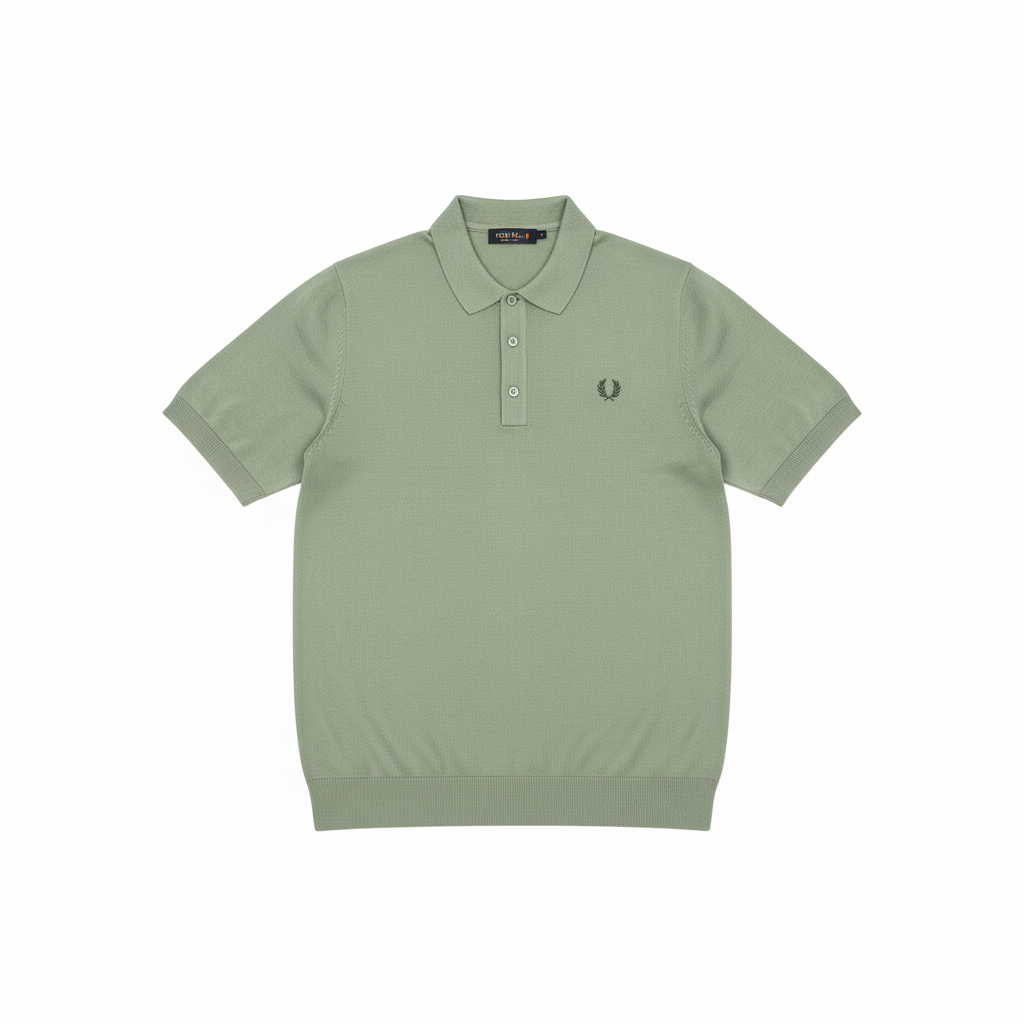 Fred Perry Cotton Knitted Shirt