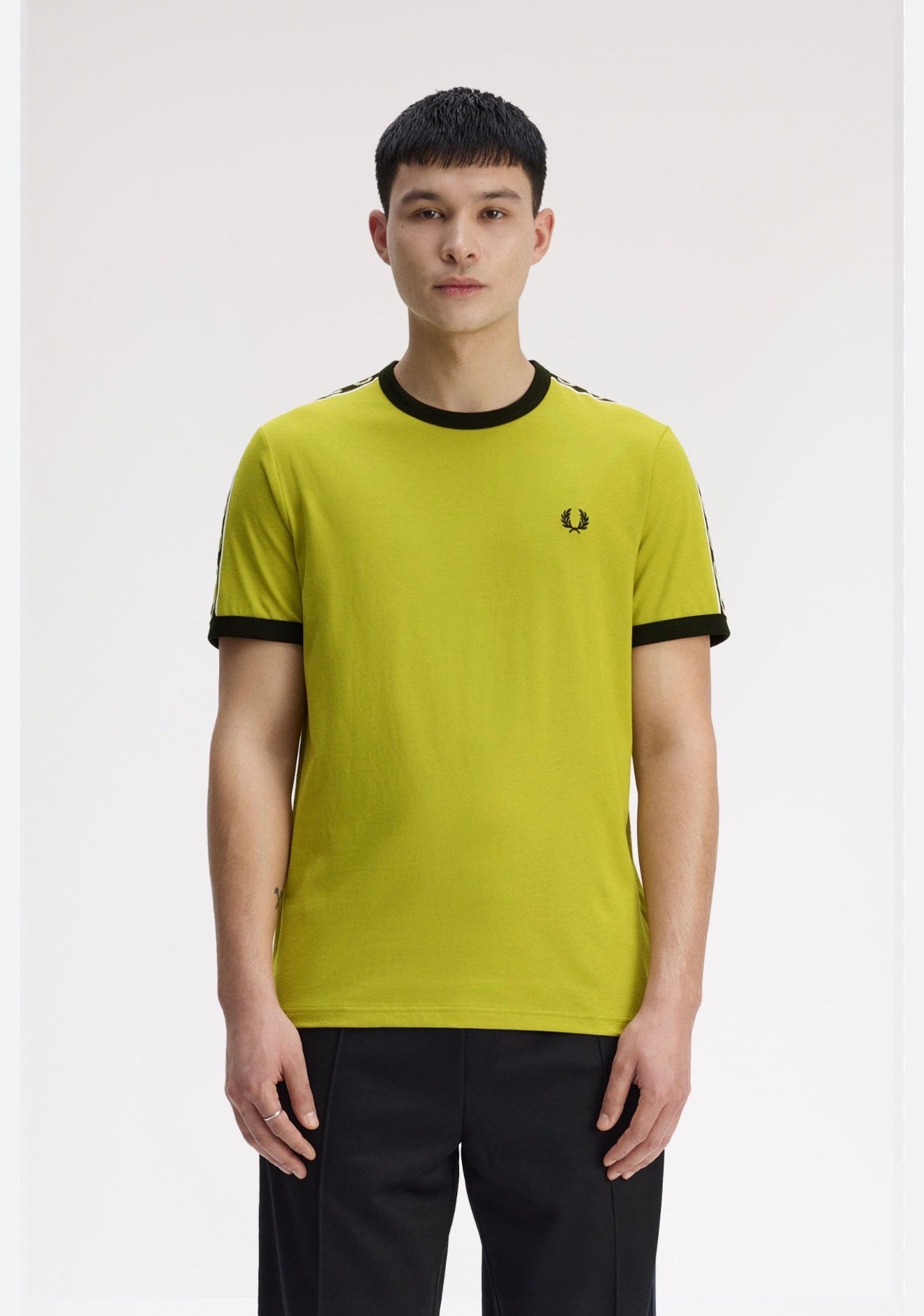 T-shirt Fred Perry Ringer à bandes