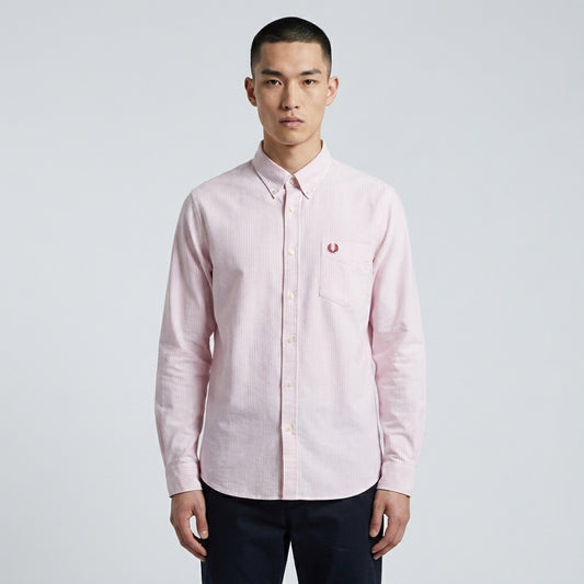 Fred Perry M8320 Striped Oxford Shirt