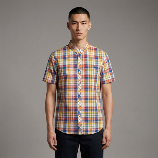 Fred Perry M9354 Summer Madras Shirt