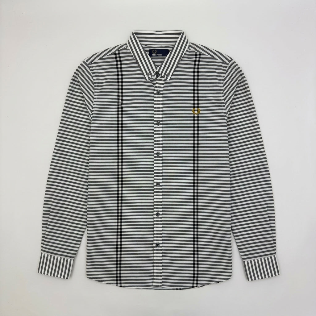 Fred Perry M4254 45’s Gingham Tipped Shirt