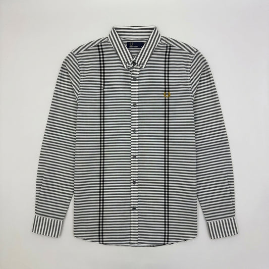 Fred Perry M4254 45’s Gingham Tipped Shirt