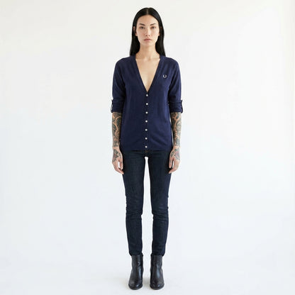 Fred Perry K9731 V-Neck Cardigan