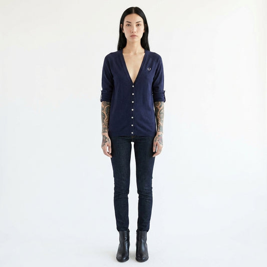 Fred Perry K9731 V-Neck Cardigan