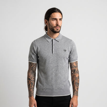 Fred Perry Tipped Knitted Shirt