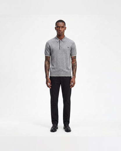 Fred Perry Tipped Knitted Shirt
