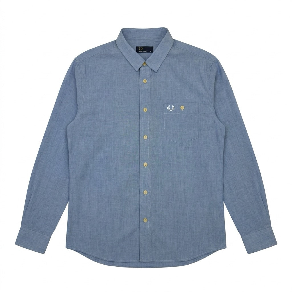 Fred Perry M2325 Chemise à liseré dissimulé