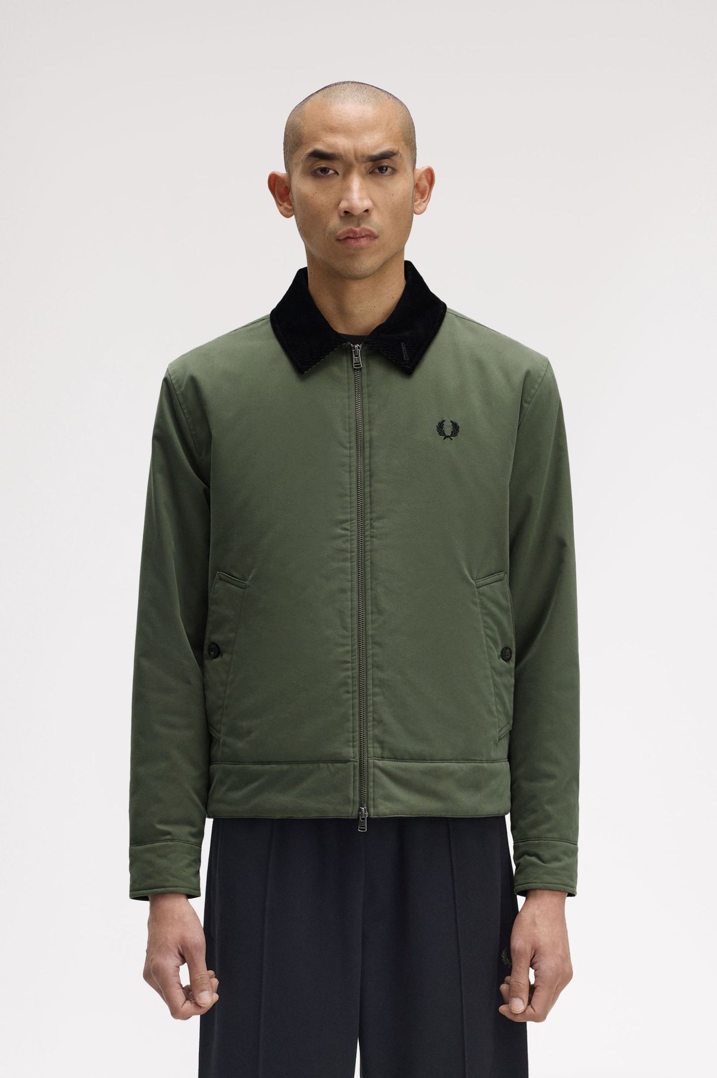 Fred Perry Cotton Caban Jacket