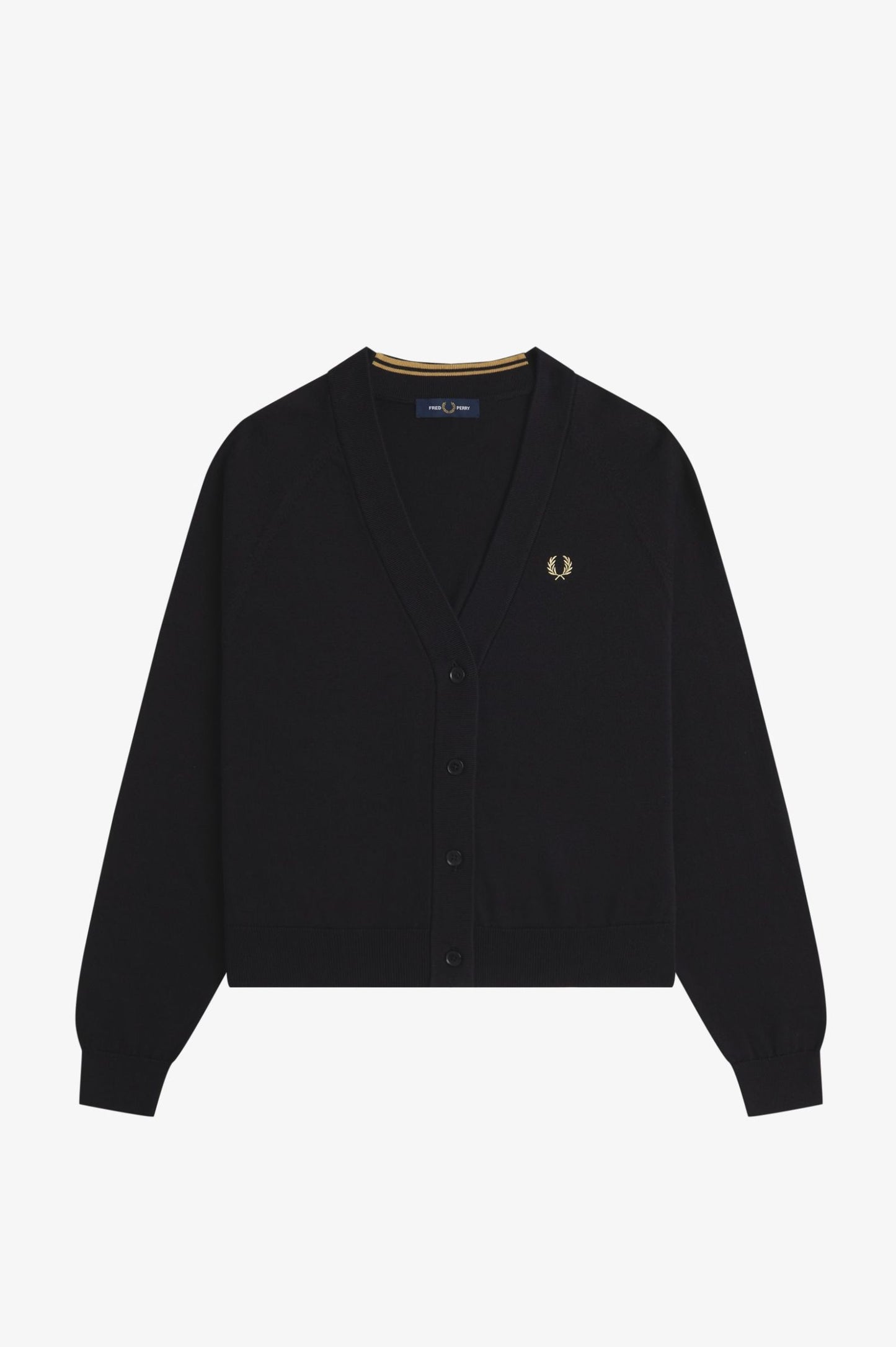 Fred Perry V-Neck Cardigan
