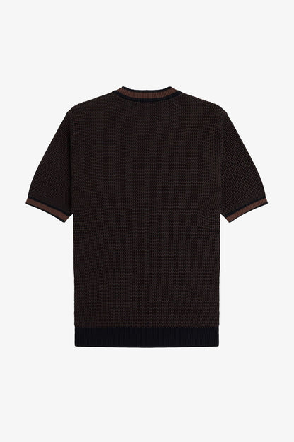 Textured Knitted Shirt