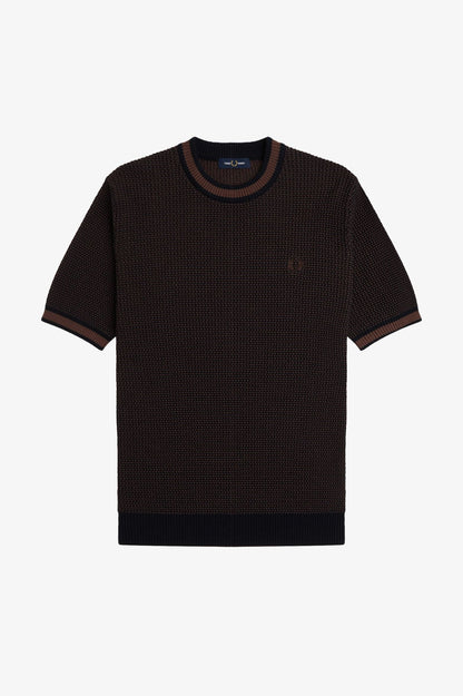 Textured Knitted Shirt