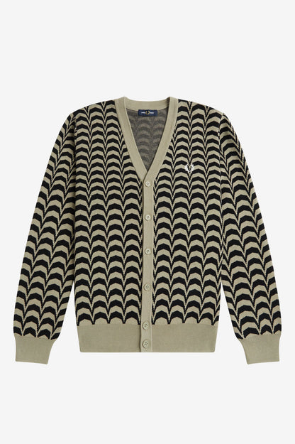 Fred Perry Jacquard Cardigan