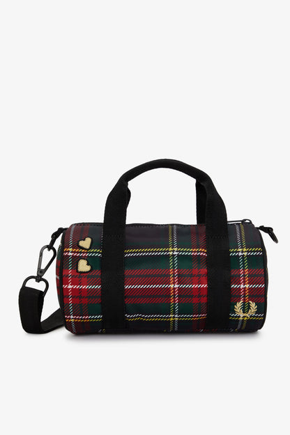 Amy Tartan Mini Barrel Bag