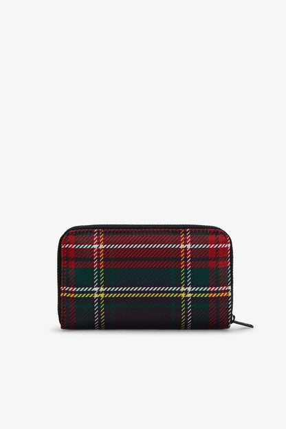Amy Tartan Nylon Wallet