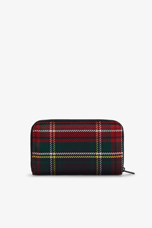 Amy Tartan Nylon Wallet