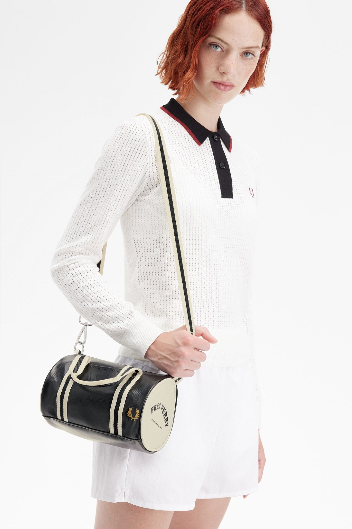 Fred Perry Classic Mini Barrel Bag