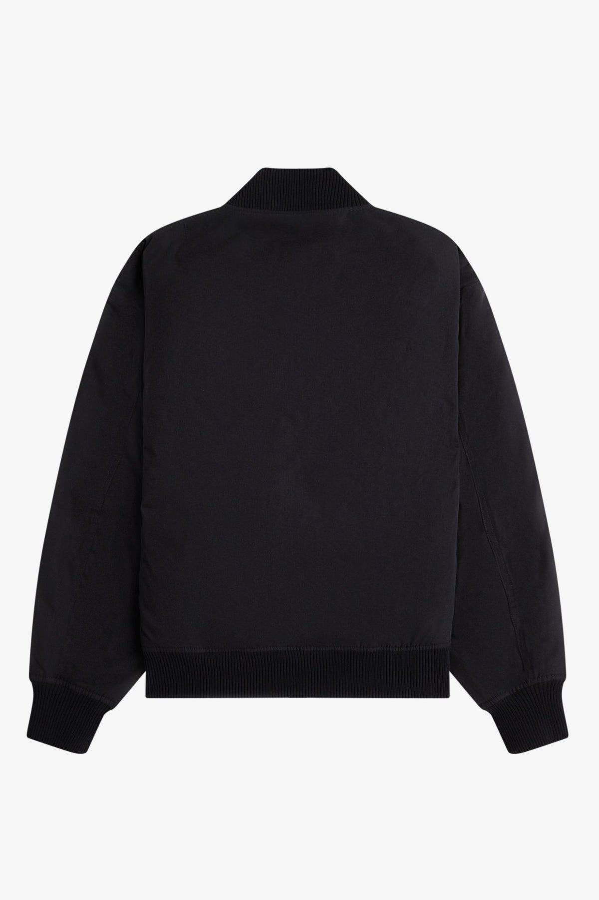 Leather Patch Bomber Jacket