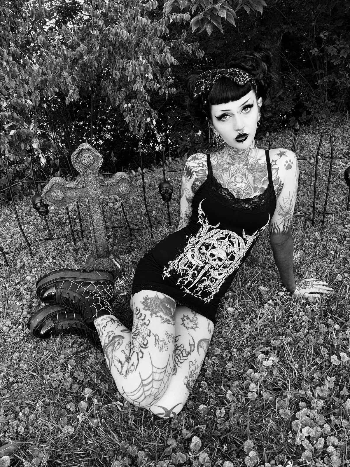 Lip Service X Riddick Cathedral Mini Dress