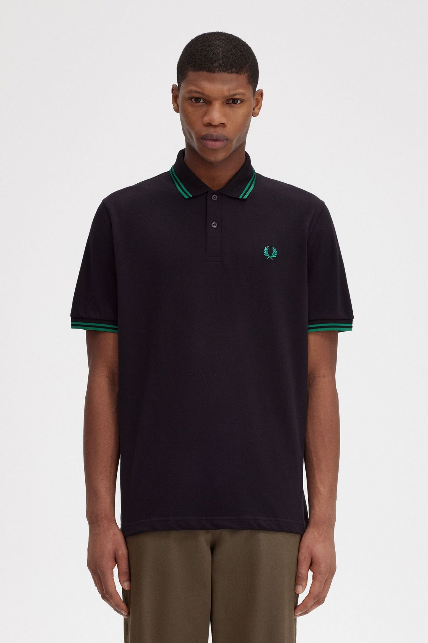 M12 FRED PERRY TWIN TIPPED SHIRT