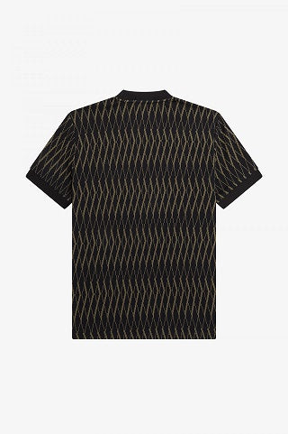 Argyle Jacquard T-Shirt