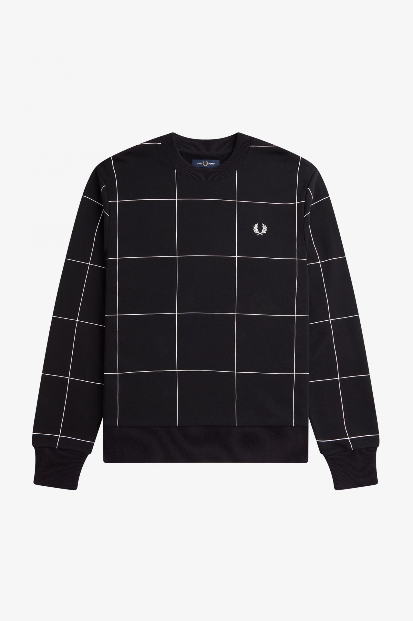 Grid Detail Sweatshirt