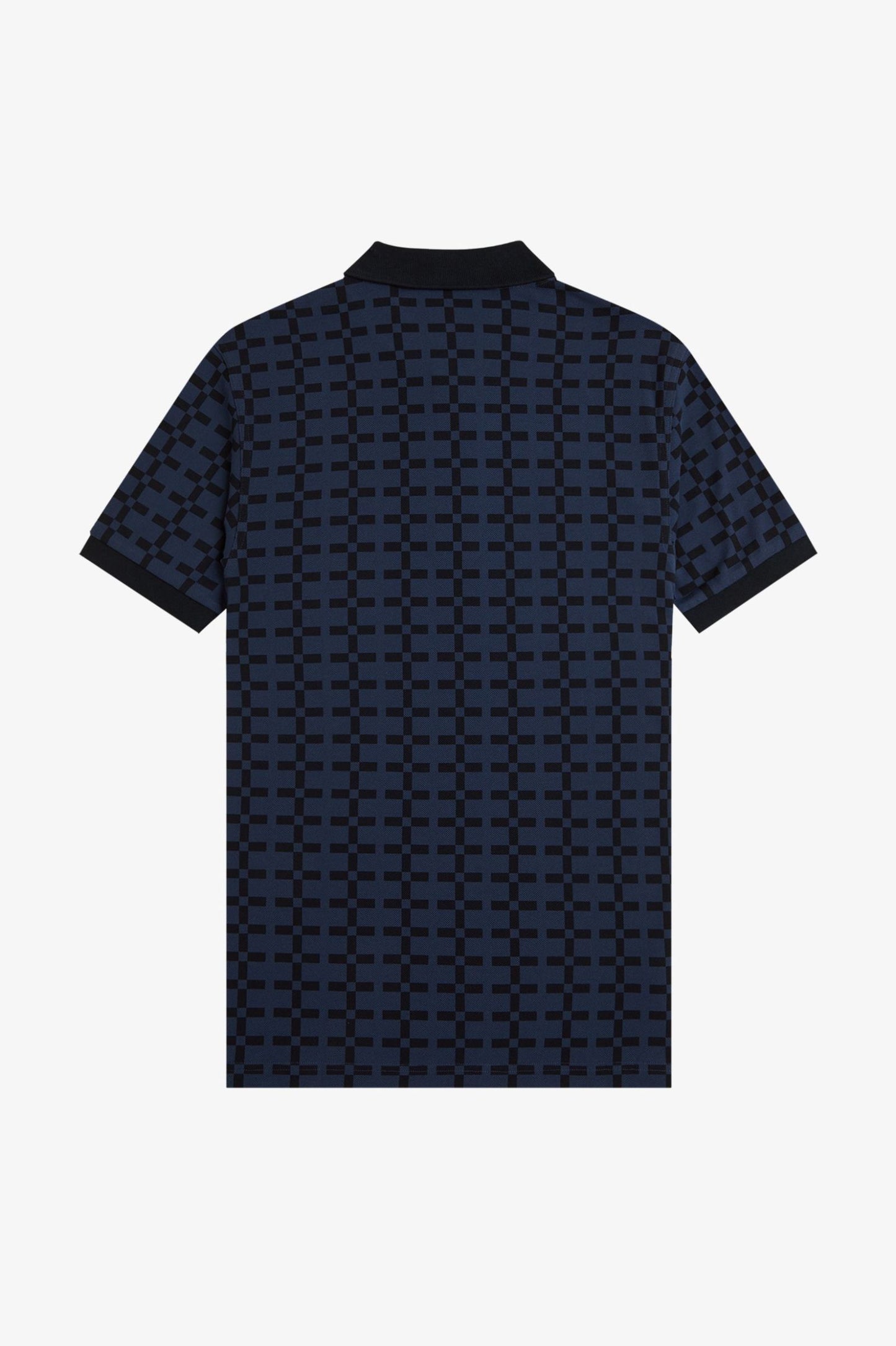 Fred Perry Jacquard Print Polo Shirt