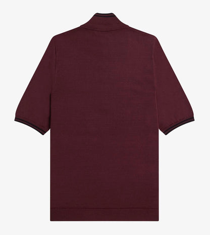 Amy Winehouse Oxblood Knitted Shirt