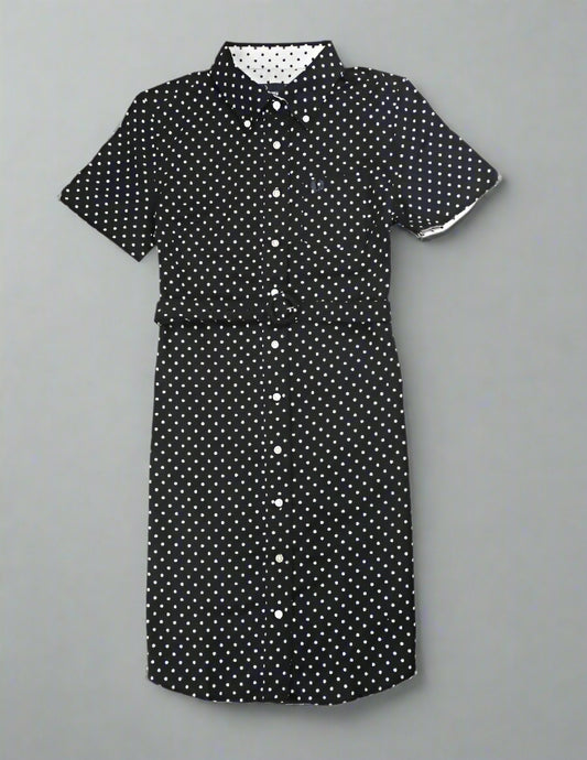 Polka Dot Shirt Dress