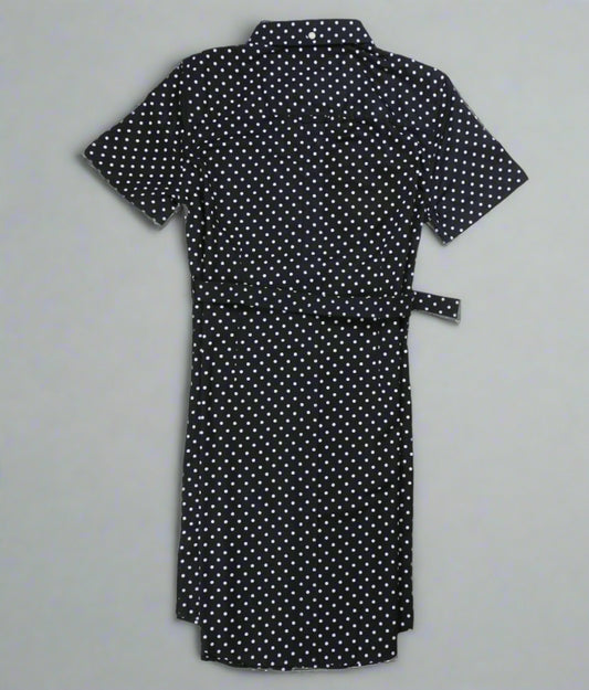 Polka Dot Shirt Dress
