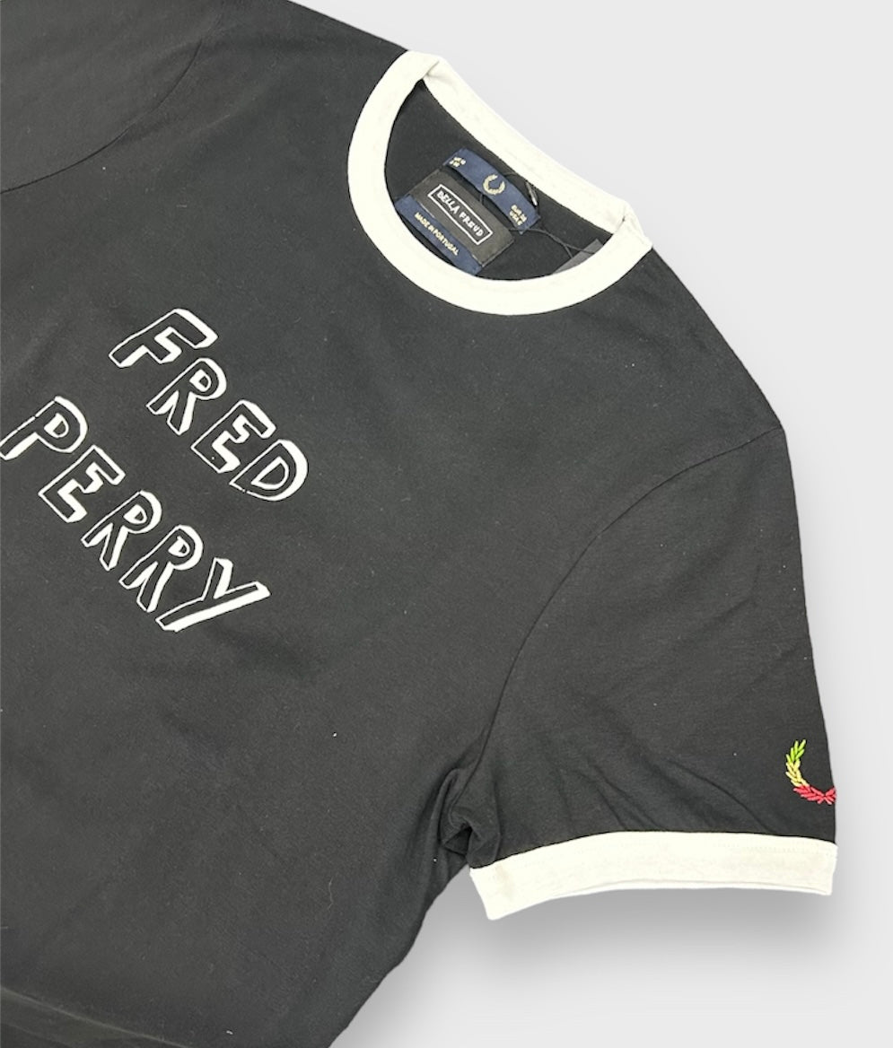 Fred Perry X Bella Freud Ringer T-Shirt