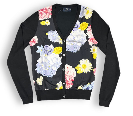 Fred Perry Floral Print Cardigan