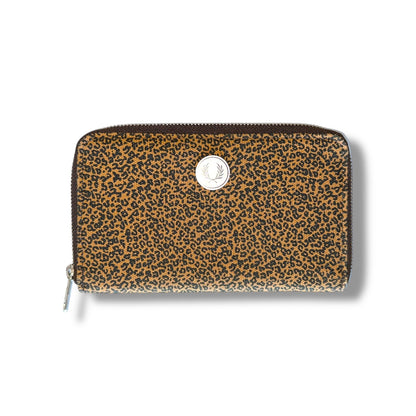 Fred Perry Leopard Print Long Purse