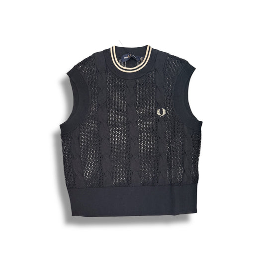 Mesh Cable Knit Tank