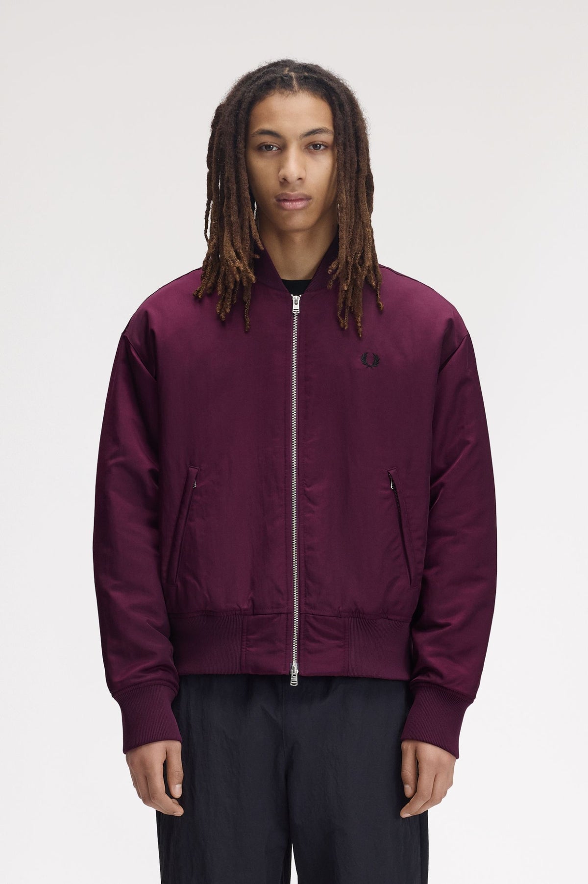 Quilted Tennis Bomber Jacket
