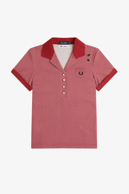 Fred Perry Gingham Knitted Shirt