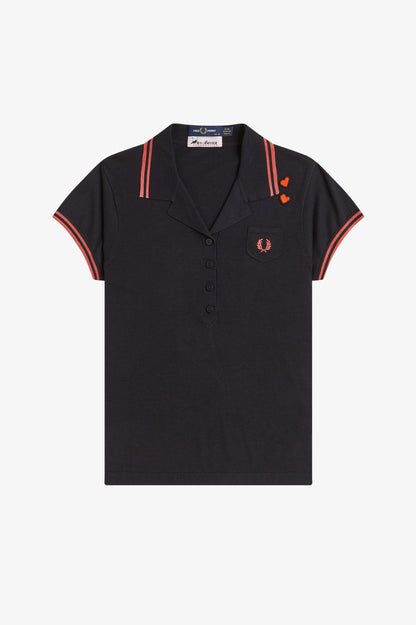 Chemise en maille Fred Perry à détails poches