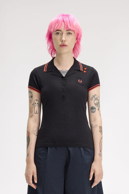 Chemise en maille Fred Perry à détails poches