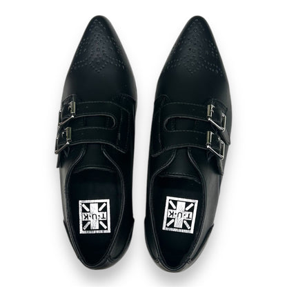 T.U.K 2 Buckle Point Sharktooth Shoe