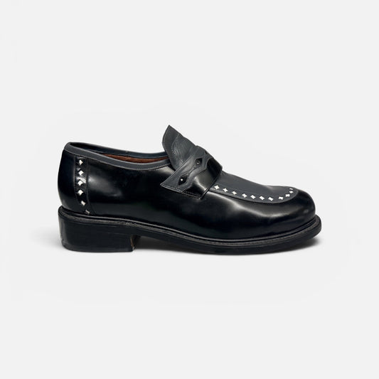 T.U.K Black and Gray Loafer