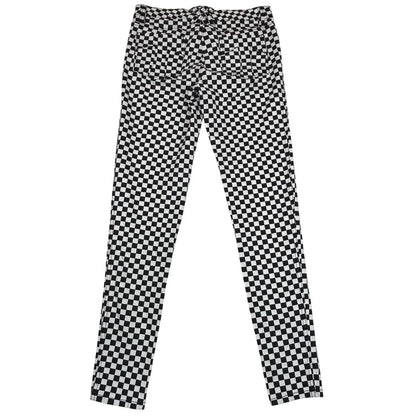 Tripp NYC Black and White Checkerboard Pants