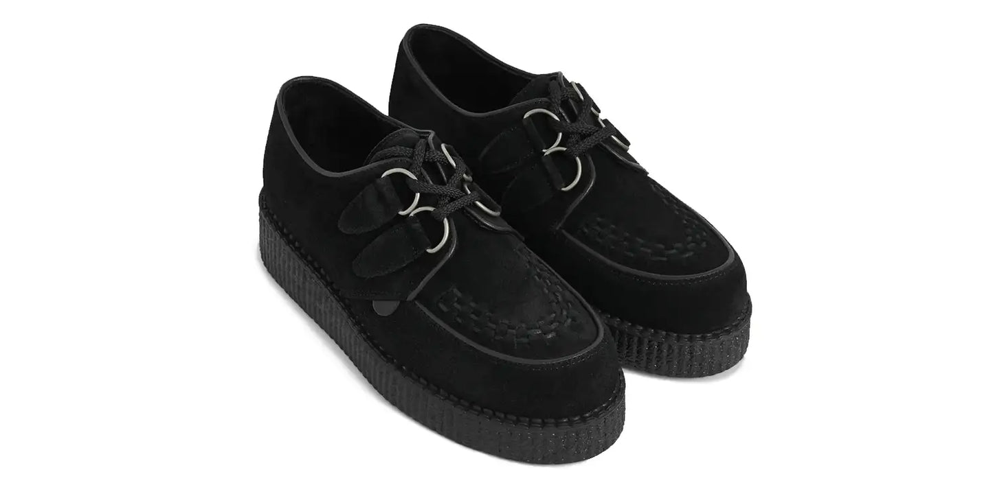 Underground Wulfrun Creeper Black Suede