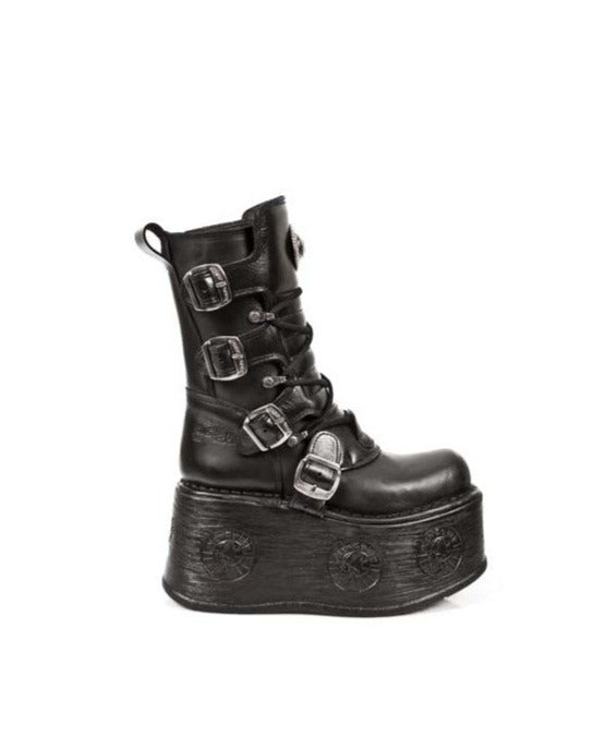 New Rock Boot M-1473-S3 of METALLIC COLLECTION – Posers Hollywood