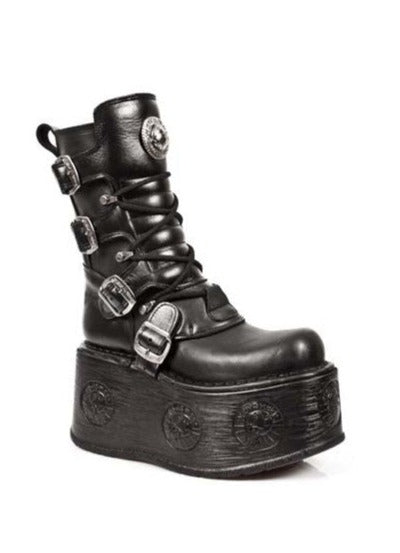 New Rock Boot M-1473-S3 of METALLIC COLLECTION – Posers Hollywood